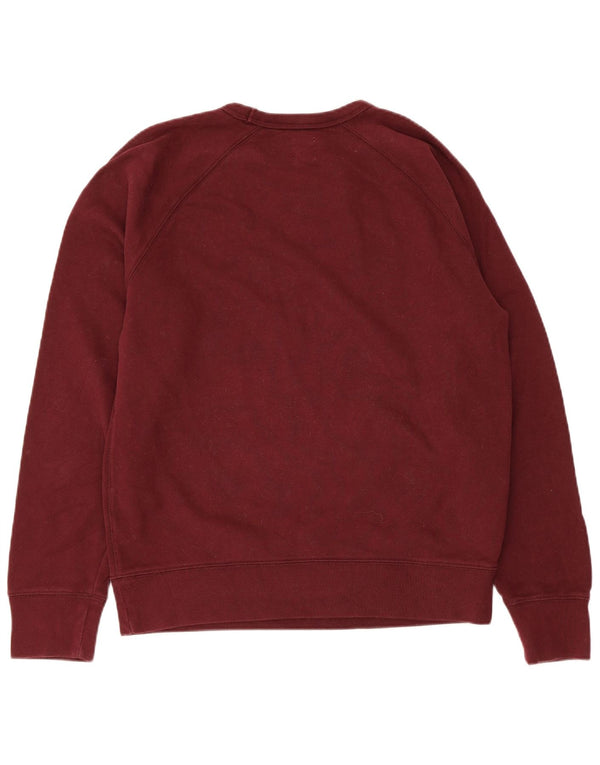 Hanorac pentru bărbați Gap Pulover Medium Burgundy Bumbac