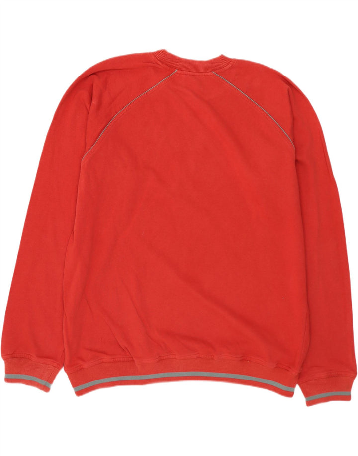 PUMA Sudadera gráfica para hombre Jumper Large Rojo