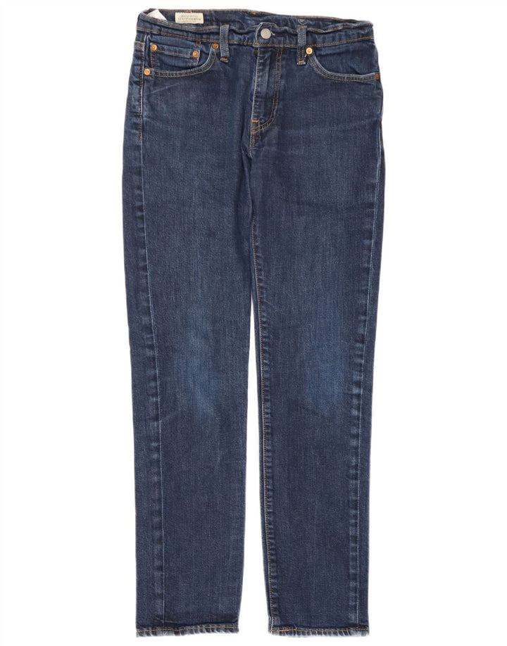 Levi's Womens 511 Slim Jeans W30 L32 Blue Cotton
