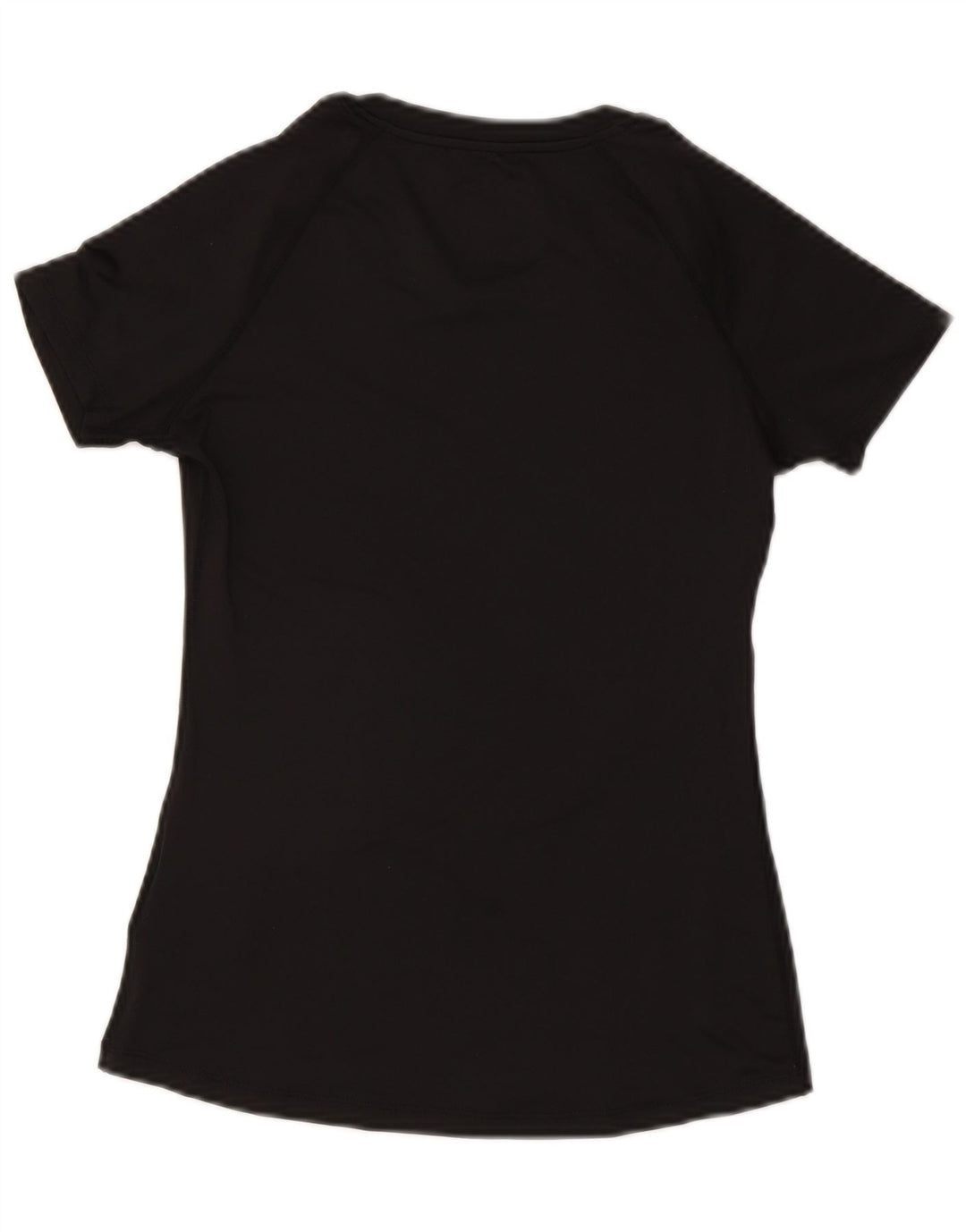 SUPERDRY Womens Graphic T-Shirt Top UK 10 Small Black Polyester