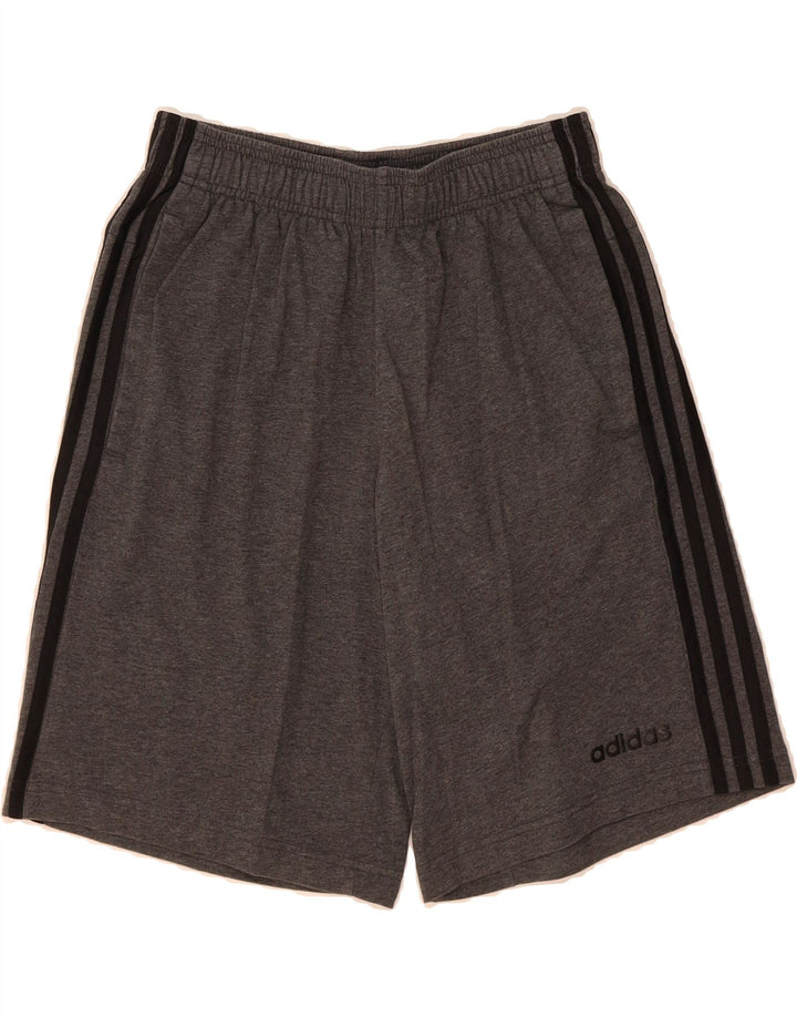 ADIDAS Mens Sport Shorts Small  Grey Cotton Vintage Adidas and Second-Hand Adidas from Messina Hembry 
