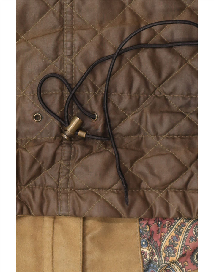 Γυναικείο κερωμένο βαμβακερό μπουφάν Belstaff IT 44 Medium Khaki Cotton