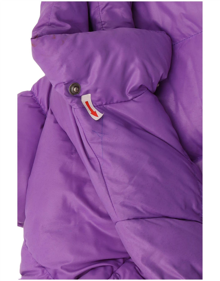 Woolrich Girls Padded Jacket 11-12 Years Purple Nylon
