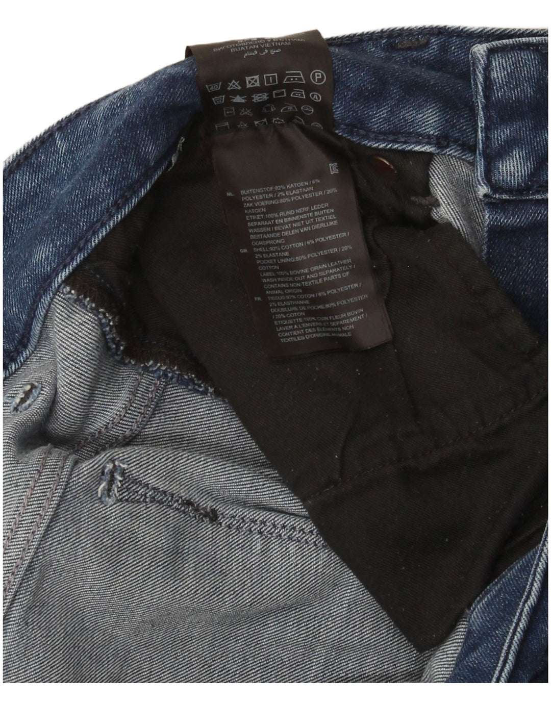 G-Star Womens Slim Jeans W29 L32 Blue Cotton