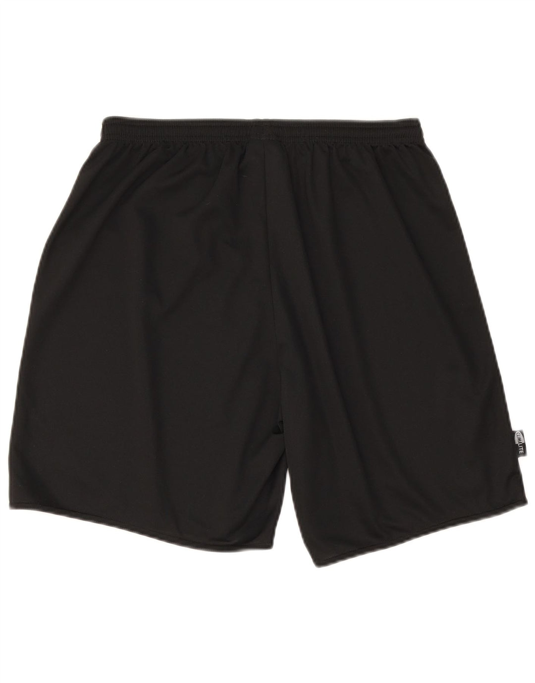 Pantaloncini sportivi ADIDAS Climalite da uomo grandi in poliestere nero