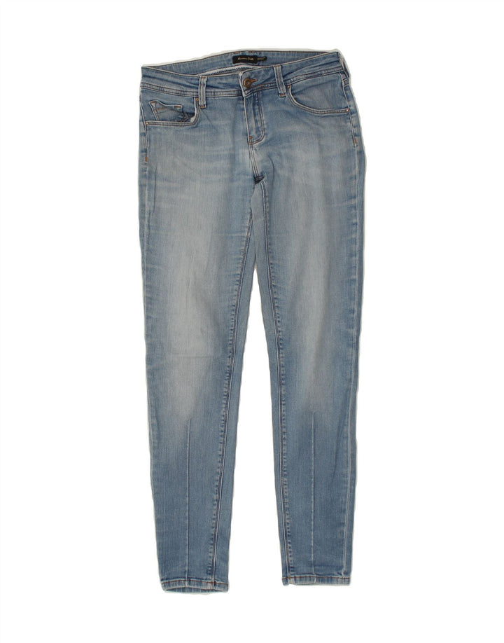 MASSIMO DUTTI Womens Skinny Jeans US 8 Medium W30 L31  Blue Cotton | Vintage Massimo Dutti | Thrift | Second-Hand Massimo Dutti | Used Clothing | Messina Hembry 