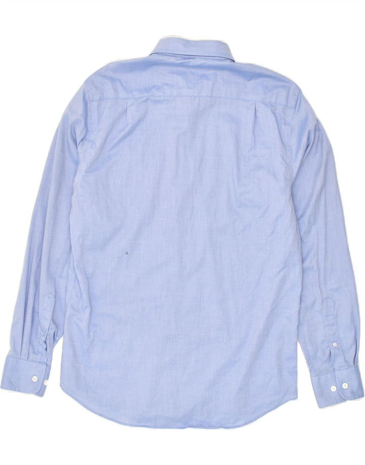 NAUTICA Mens Shirt Size 15 1/2 Medium Blue Cotton | Vintage Nautica | Thrift | Second-Hand Nautica | Used Clothing | Messina Hembry 