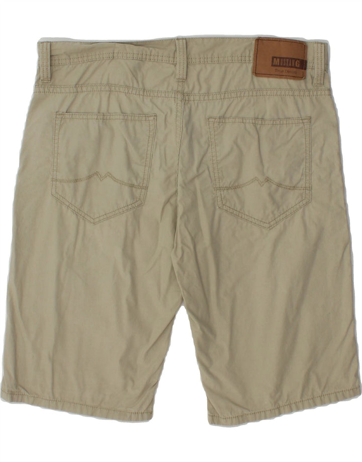 MUSTANG Mens Casual Shorts W32 Medium Beige Cotton Vintage Mustang and Second-Hand Mustang from Messina Hembry 