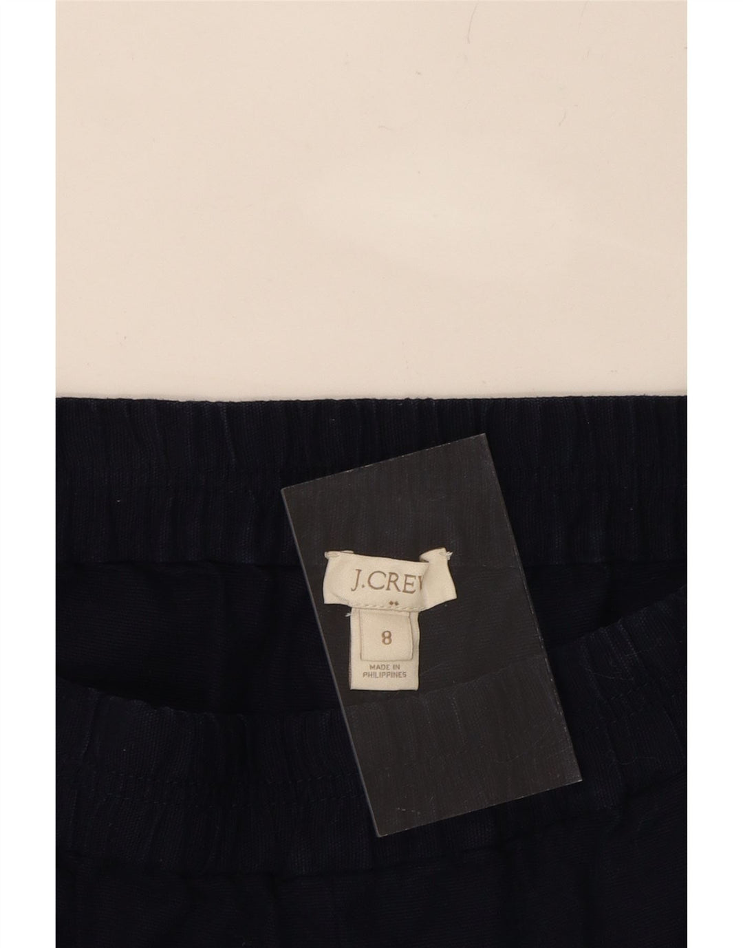 J. CREW Womens Sport Shorts US 8 Medium Navy Blue Cotton Vintage J. Crew and Second-Hand J. Crew from Messina Hembry 