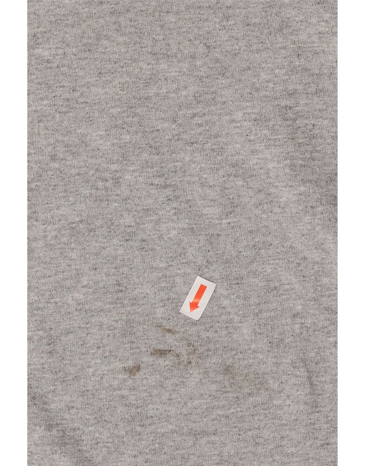 CHAMPION Mens Graphic Top Long Sleeve Large Grey Vintage Champion and Second-Hand Champion from Messina Hembry 