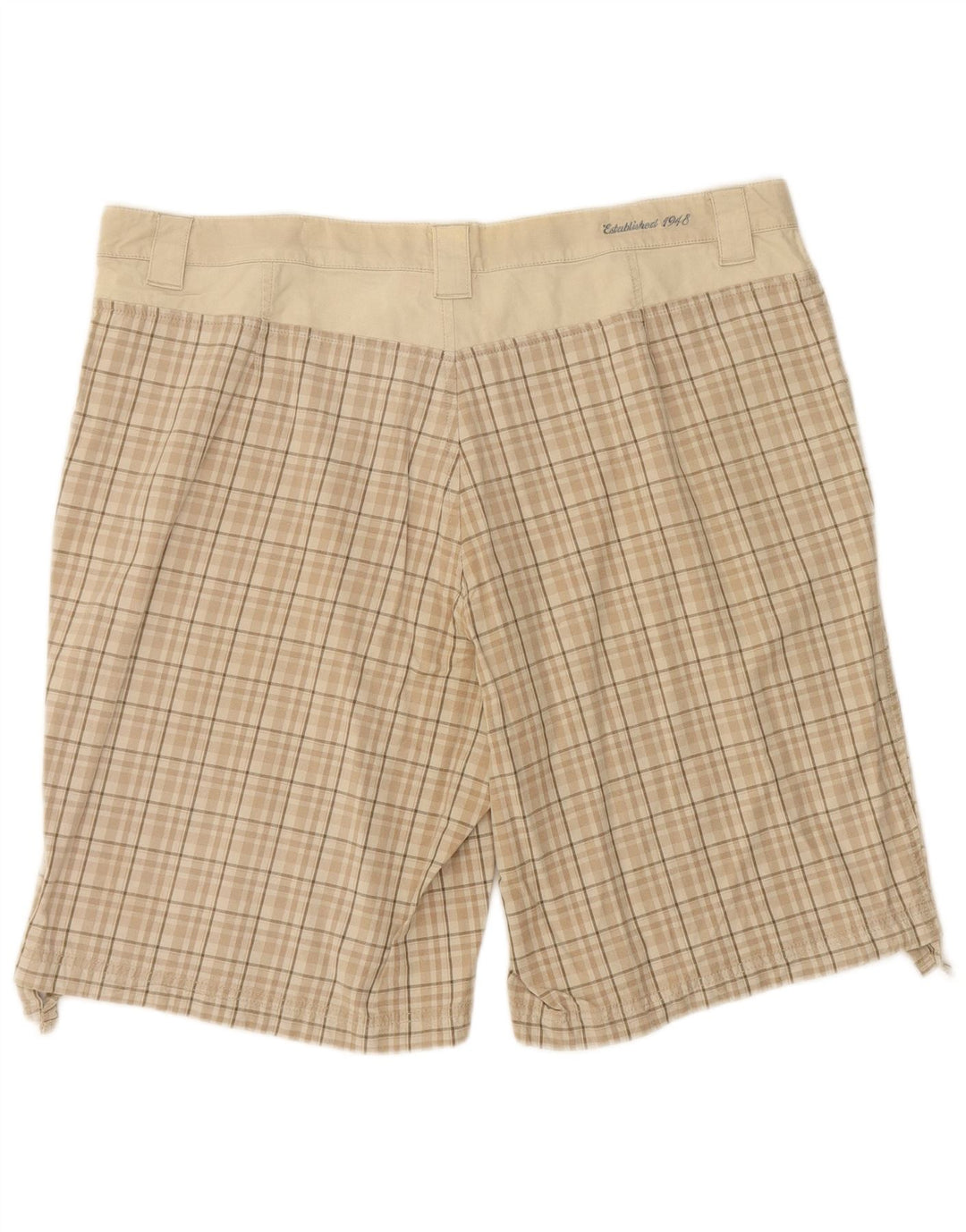PUMA Mens Chino Shorts XL W40 Beige Check