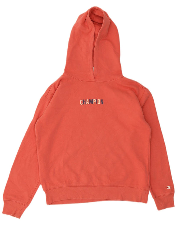 Champion piger grafisk hættetrøje 15-16 år 2XL Pink bomuld