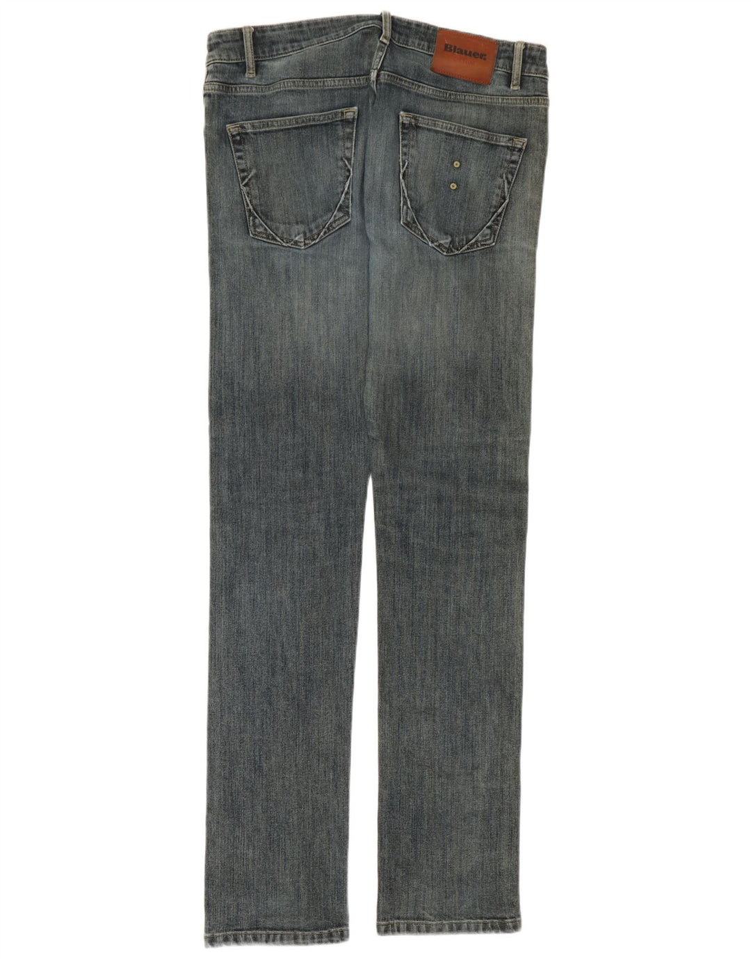 Blauer Mens Slim Jeans W34 L34 Blue Cotton