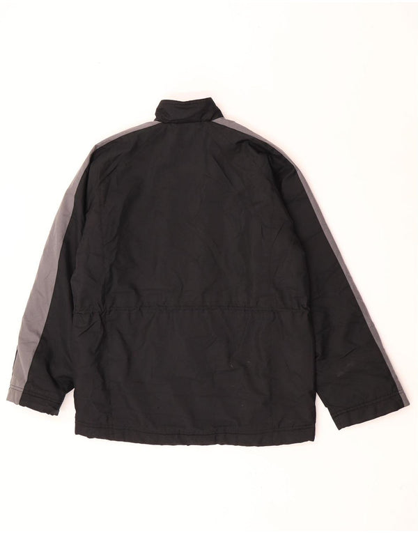 Nike Boys Pasaia KE Windbreaker Jacket 12-13 Years Large Black Colourblock