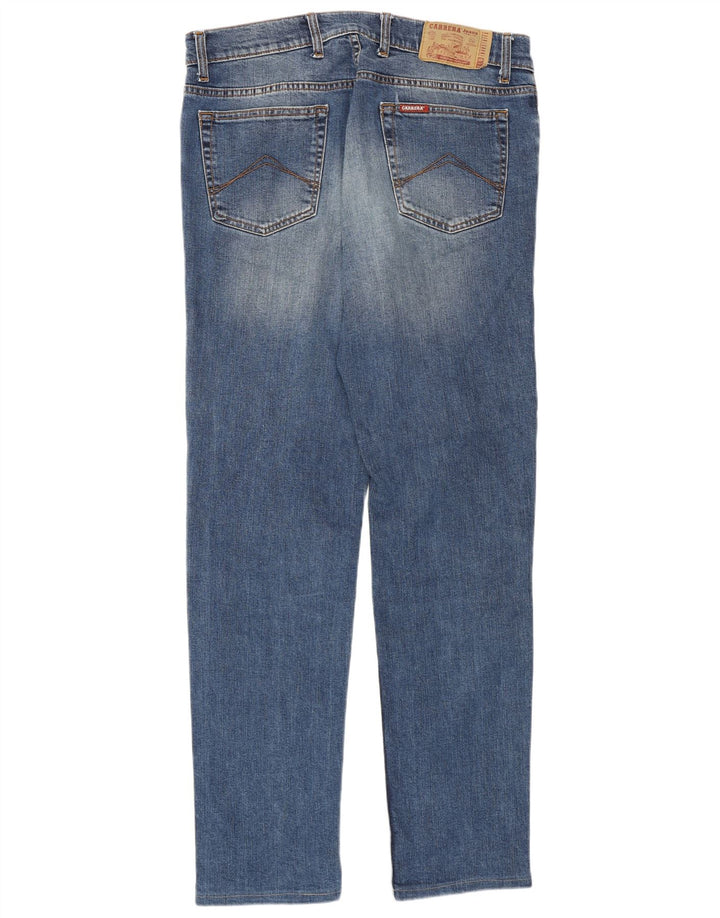 Carrera Womens 700 Regular Straight Jeans W34 L32 Blue Cotton