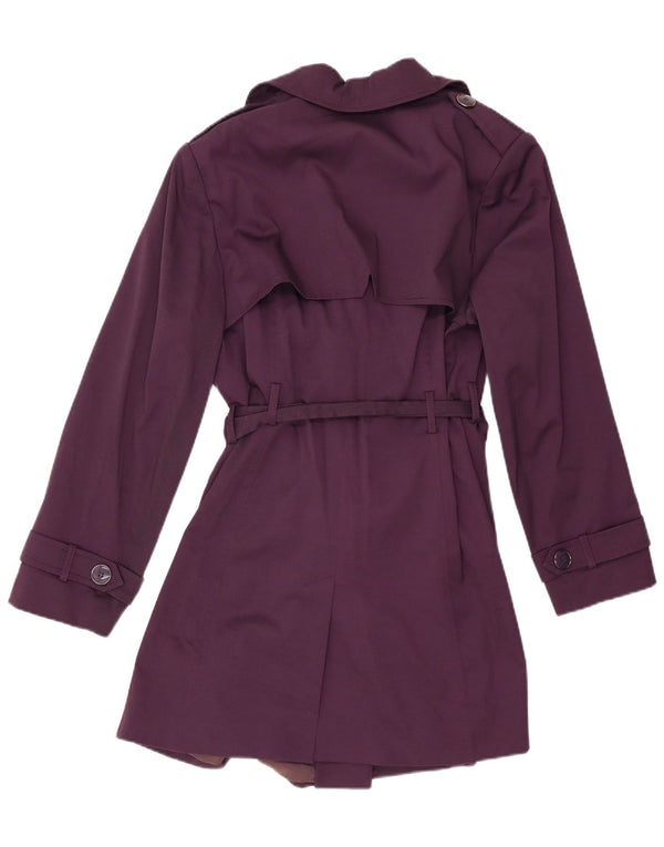 Marks & Spencer Gabardina Autograph para mujer UK 40 XL Poliéster morado