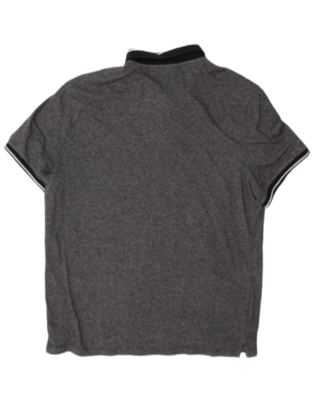 Michael Kors Mens Polo Shirt Large Grey Flecked