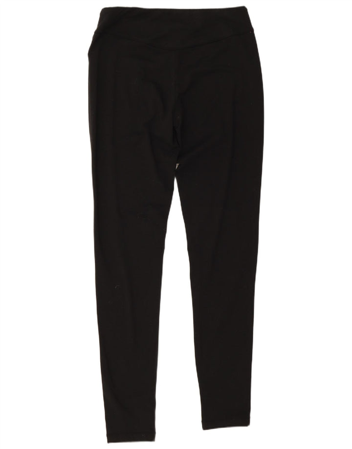 Arena Womens Leggings UK 12 Medium Black Cotton