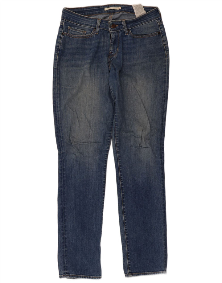 Levi's Womens 712 Slim Jeans W29 L32 Blue Cotton