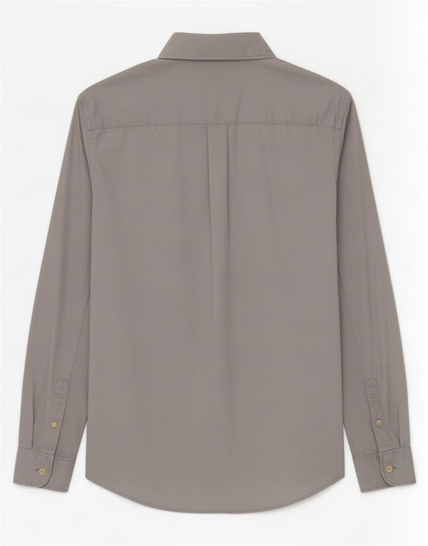 All Saints Mens Shirt Small Grey Cotton