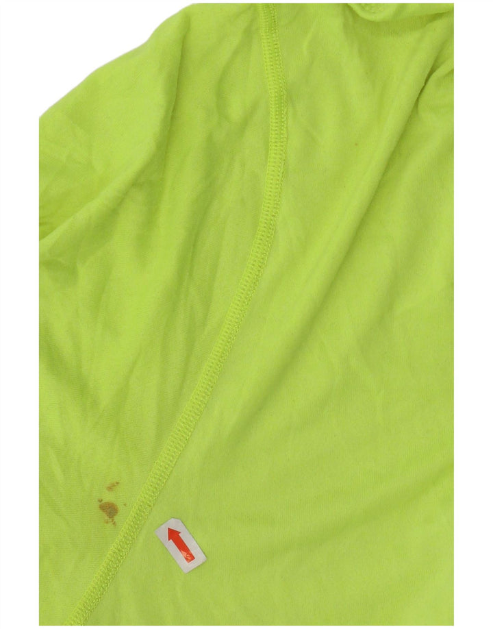 Męski T-shirt NIKE Dri Fit, duży, zielony, z poliestru