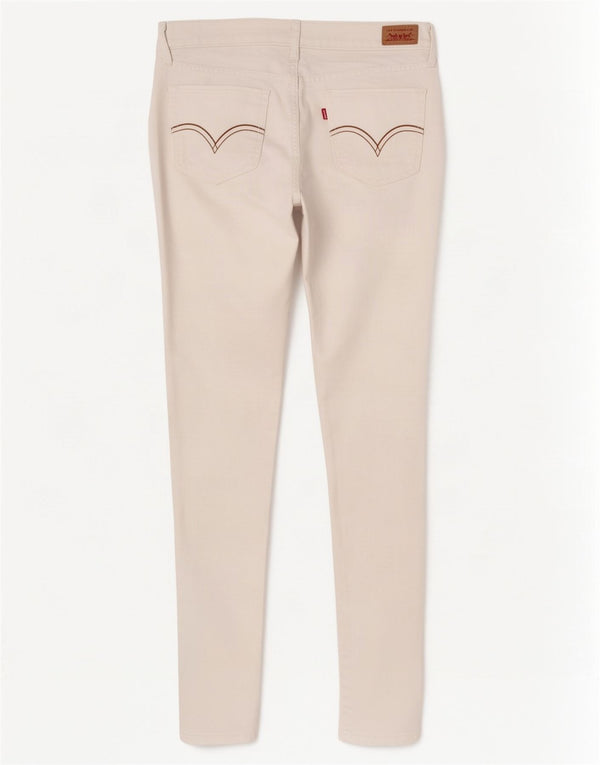 Levi's Womens 535 Legging Skinny Jeans W32 L32 Λευκό