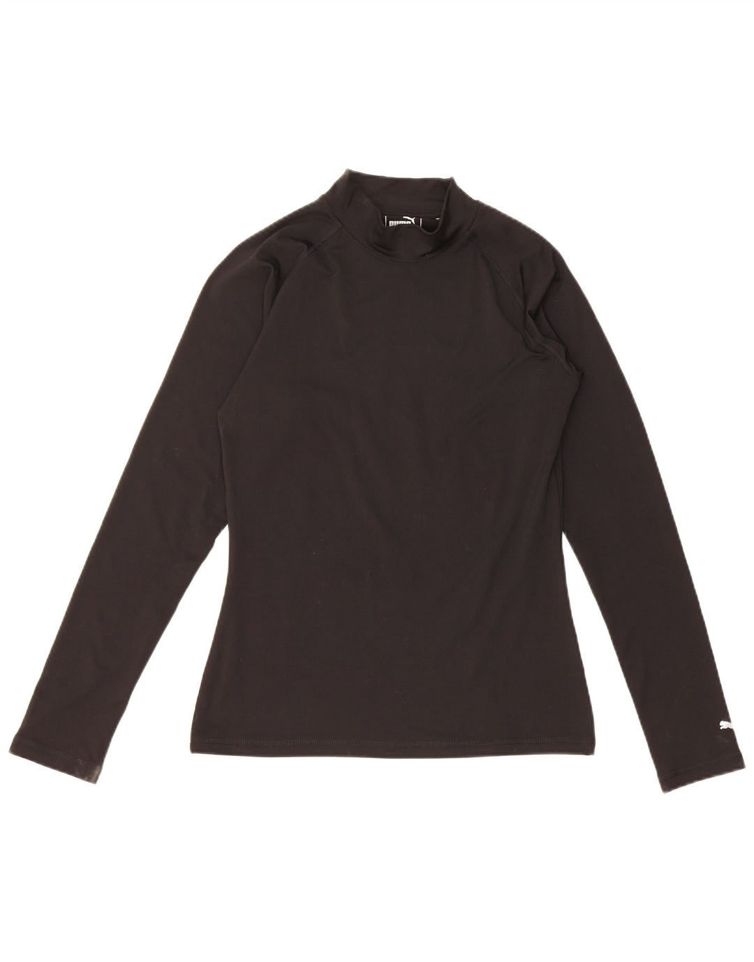 Puma Dame Top Langærmet UK 10 Lille Sort