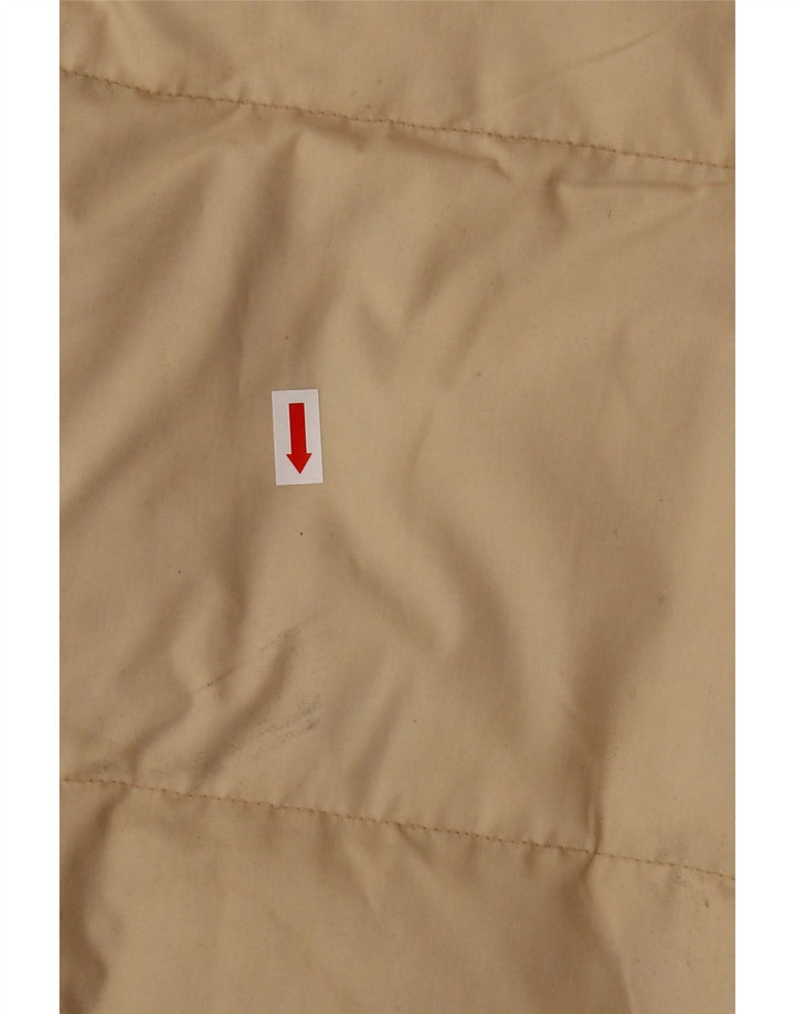 SERGIO TACCHINI Wattierter Herrenmantel UK 44 2XL Beige Polyester