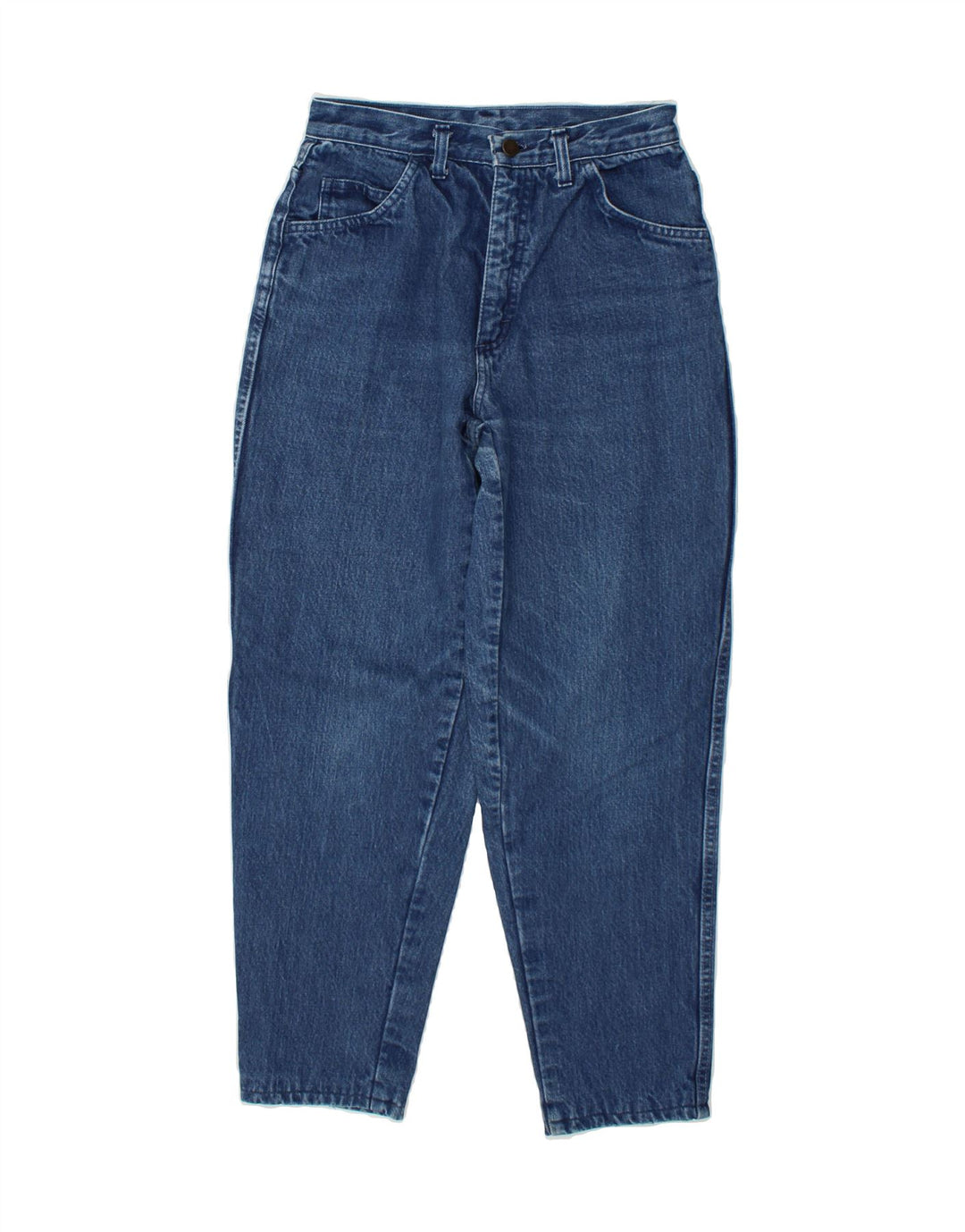 VINTAGE Womens Tapered Jeans IT 44 Medium W26 L27 Blue Vintage Vintage and Second-Hand Vintage from Messina Hembry 