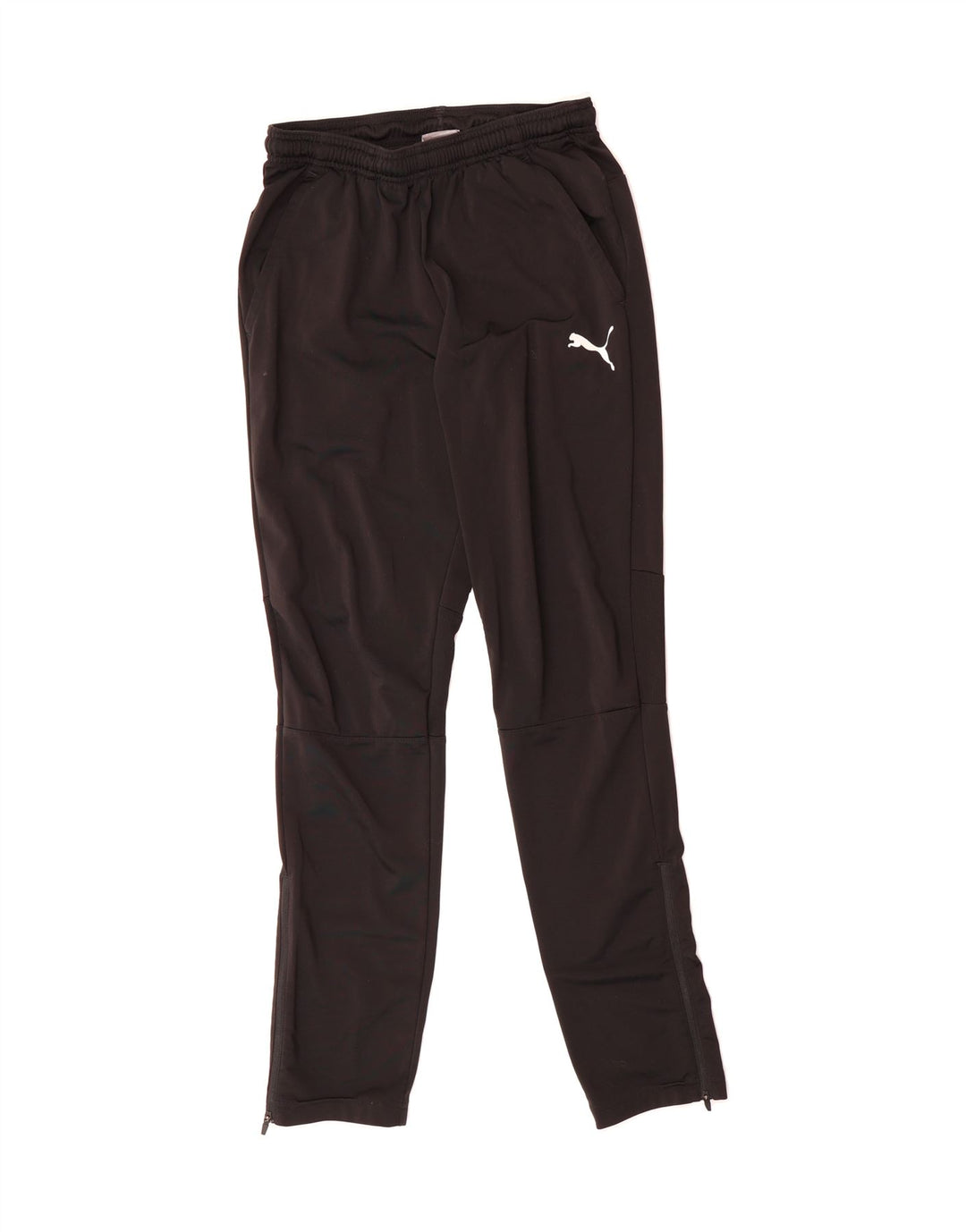 PUMA Mens Tracksuit Trousers Joggers Small  Black Polyester Vintage Puma and Second-Hand Puma from Messina Hembry 