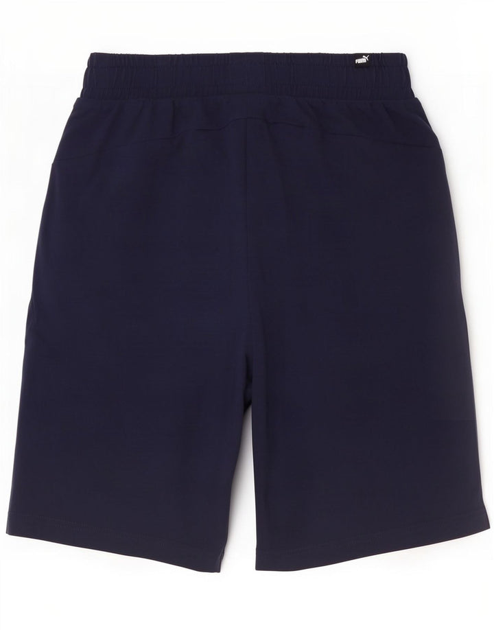 Puma Herre Sportshorts Medium Navyblå Bomuld