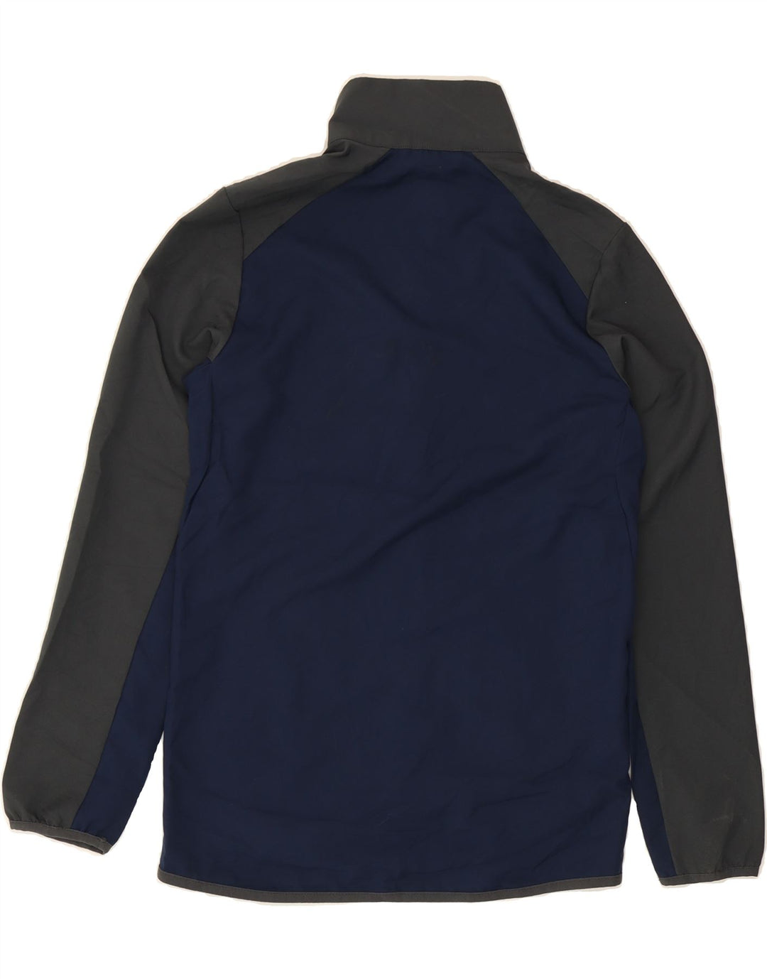 NIKE Mens Dri Fit Tracksuit Top Jacket XS Navy Blue Colourblock Polyester Vintage Nike and Second-Hand Nike from Messina Hembry 