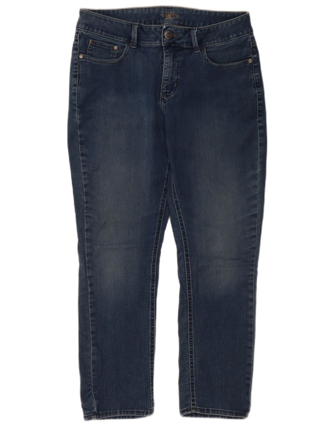 Lee Womens Riders Slim Jeans W32 L27 Blue