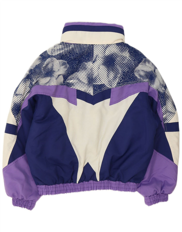 Fila Γυναικείο Loose Fit Jacket Ski IT 42 Medium Purple Polyester Retro