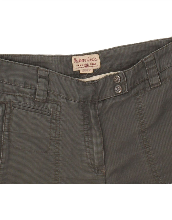 MARLBORO CLASSICS Womens Slim Chino Trousers EU 40 Medium W30 L30 Grey Vintage Marlboro Classics and Second-Hand Marlboro Classics from Messina Hembry 