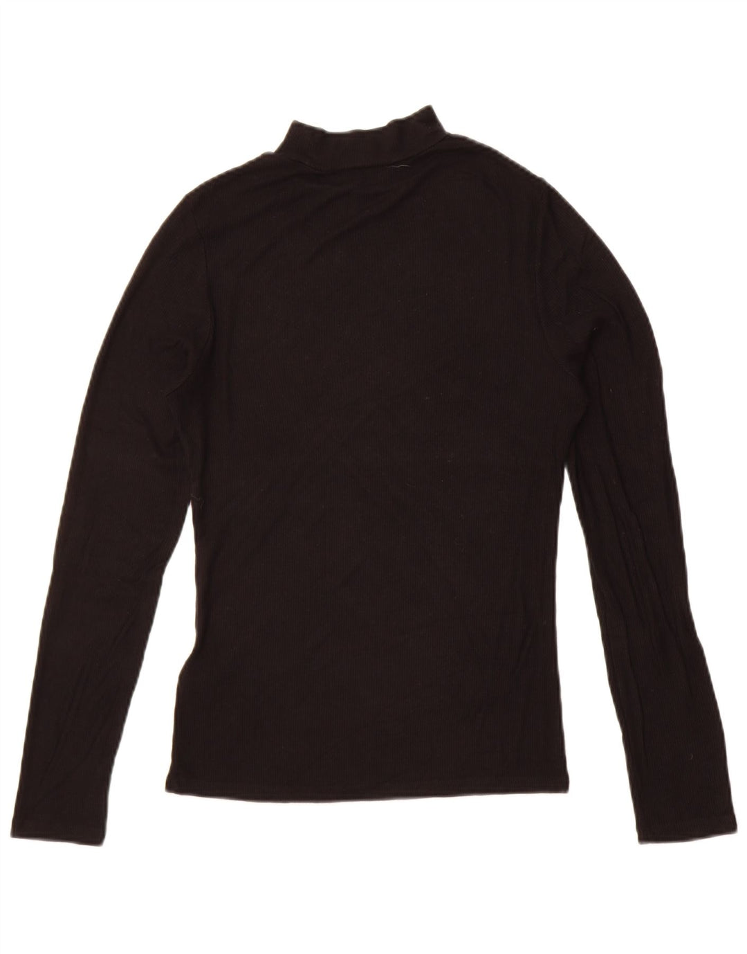 Ted Baker Damen-Top mit langen Ärmeln, Größe 2, S, schwarze Viskose