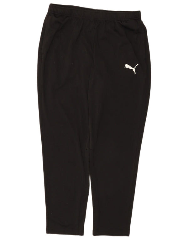 Pantaloni da tuta da uomo Puma Large neri in poliestere