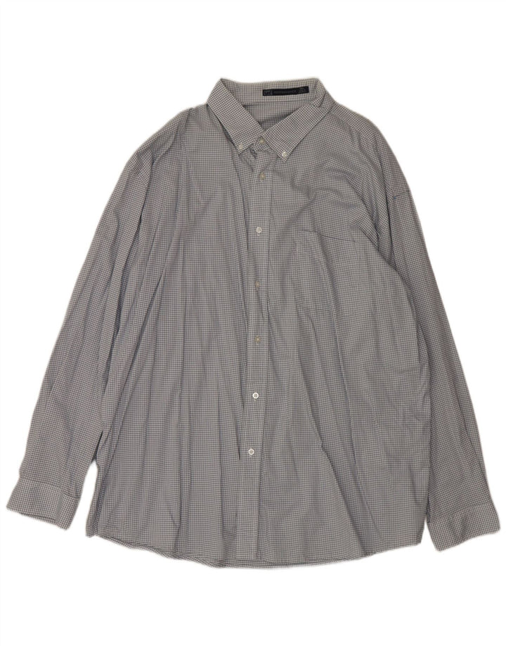 Lee Mens Shirt 3XL Blue Check