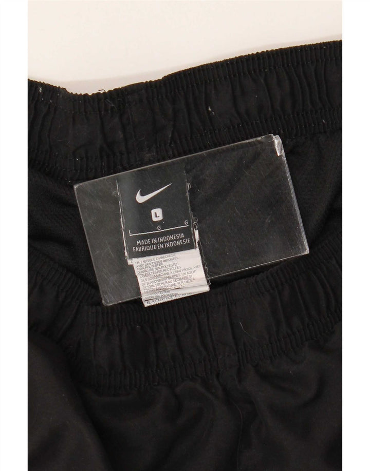 Męskie spodenki sportowe Nike, duże, czarne, poliestrowe