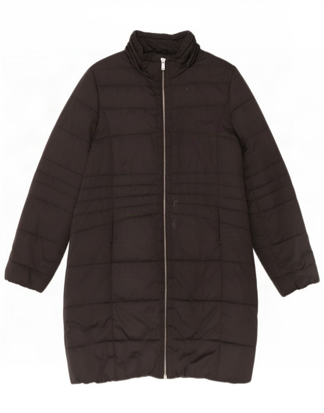 Abrigo acolchado Mujer Trussardi IT 46 Large Poliéster negro