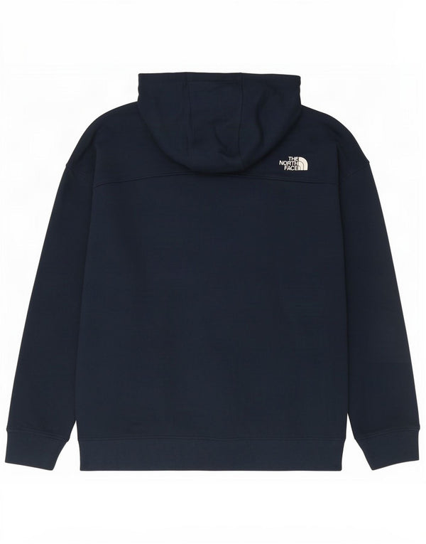The North Face Pull à capuche surdimensionné graphique pour femme UK 16 Large Bleu marine