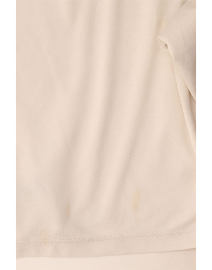 Nike Mens Dri Fit Sport Shorts Large White Polyester