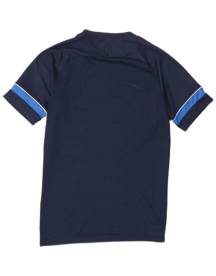 T-shirt Nike Dri Fit da uomo, color block medio, blu navy