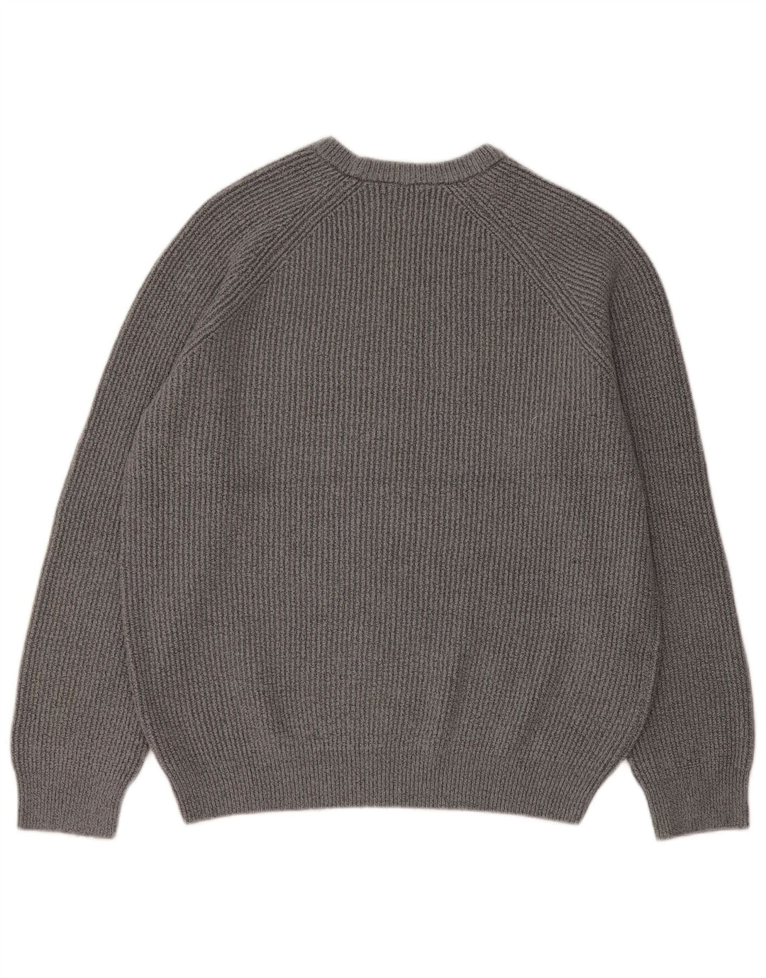 Marks & Spencer Mens Crew Neck Jumper Sweater XL Grey Polyamide