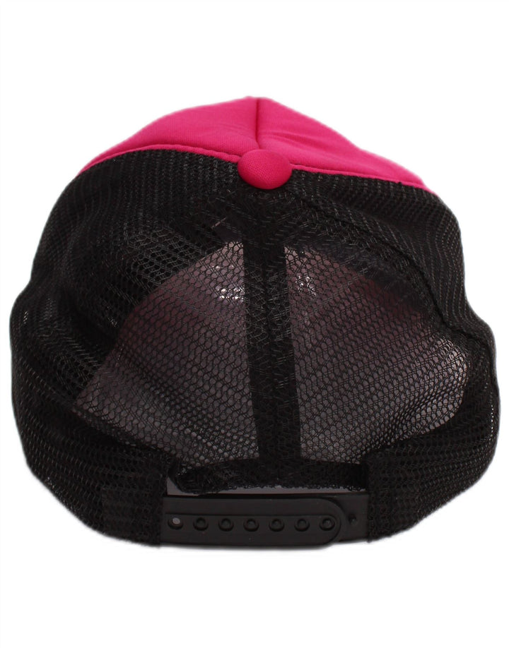 Replay Womens Grafisk Trucker Cap One Size Pink Colourblock Polyester