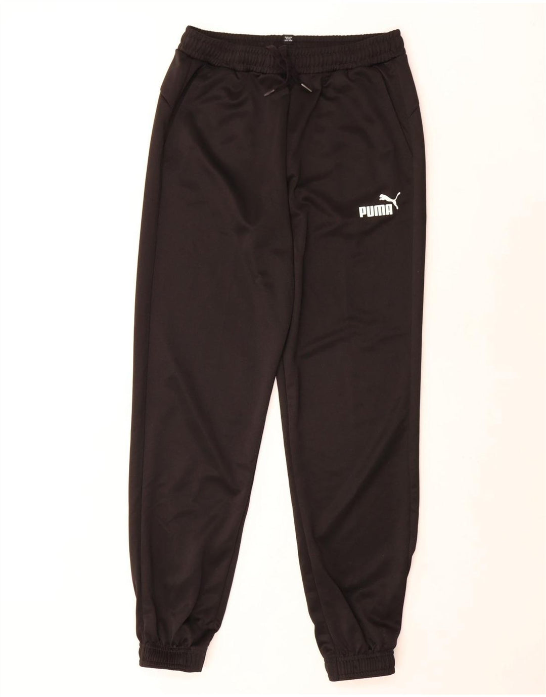 PUMA Boys Tracksuit Trousers Joggers 15-16 Years  Black Polyester