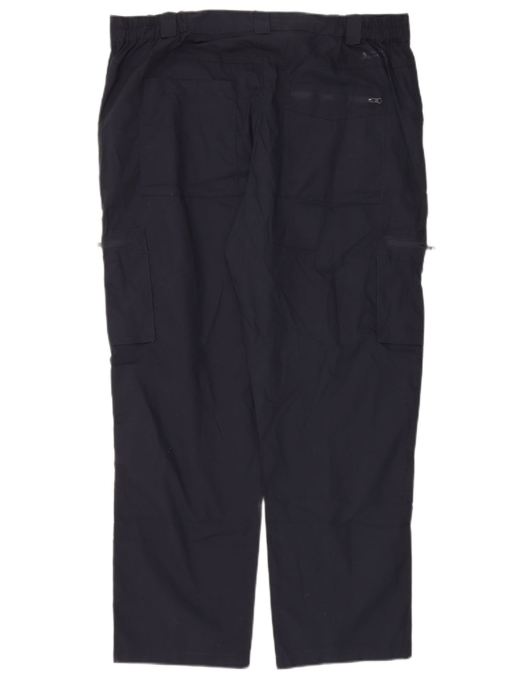 Pantalón cargo regular para hombre Mountain Warehouse W40 L30 Poliéster azul marino
