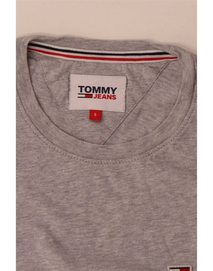 Tommy Hilfiger Mens T-Shirt Top Small Grey