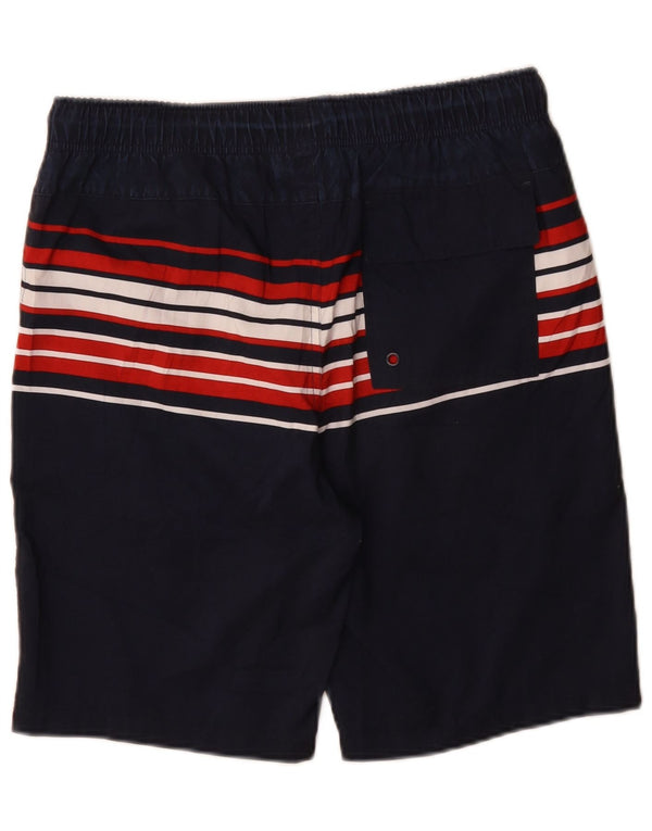 Marks & Spencer Badeshorts til mænd Medium marineblå stribet polyester