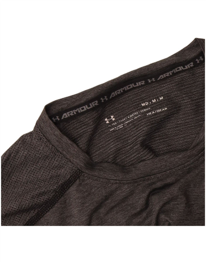 Under Armour Herre T-Shirt Top Medium Grå